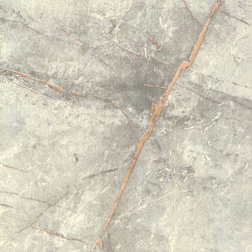 8017 Light Grey Marble with Copper Veins